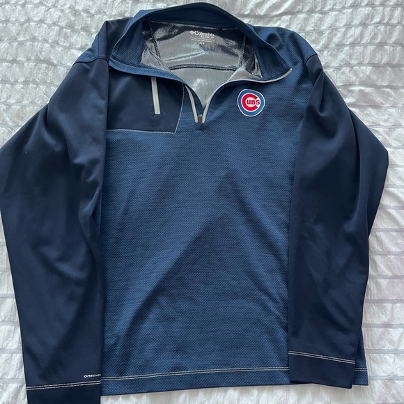 Columbia Cubs Navy Blue Full-Zip Jacket - Picture 1 of 2